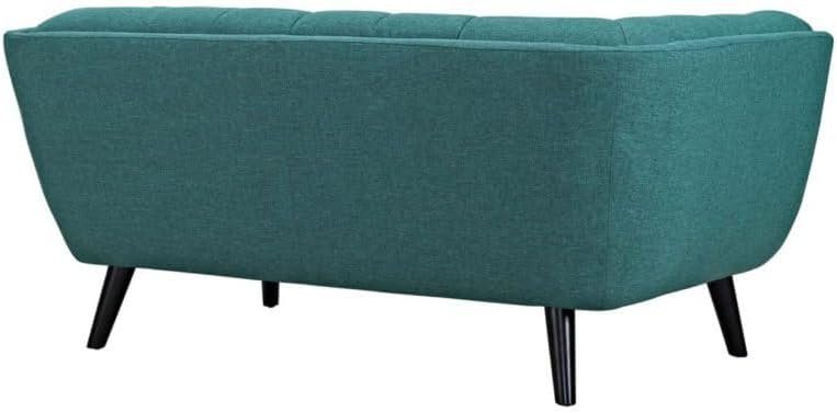Upholstered Fabric Loveseat - Custom Upholstered Sofa for Living Room, Elegant Design with Premium Comfort - Image 4