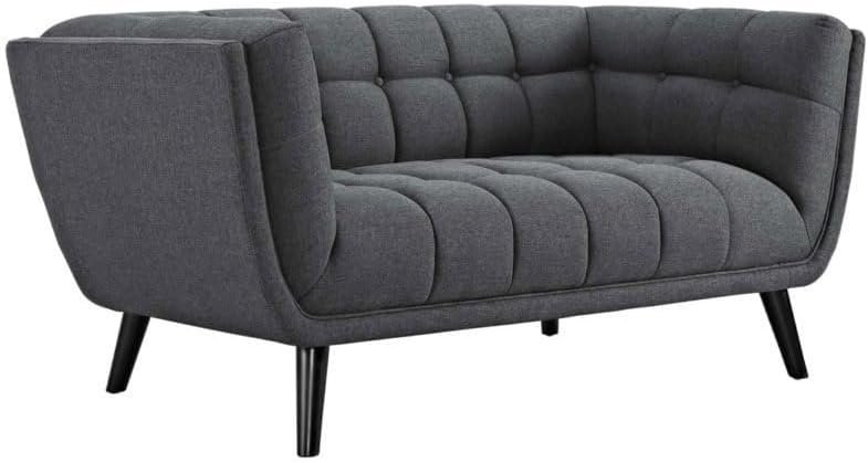 Upholstered Fabric Loveseat - Custom Upholstered Sofa for Living Room, Elegant Design with Premium Comfort - Image 6