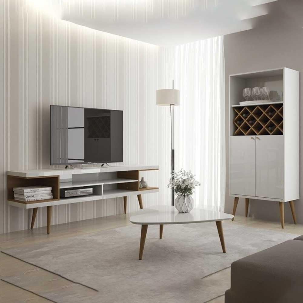 Lemington TV Stand for TVs up to 65" - Wall-Mounted or Freestanding TV Unit with Storage, Includes Home Installation - Image 2