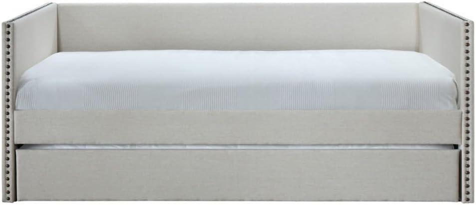 Franklin Daybed with Trundle - Versatile Upholstered Daybed, Perfect for Lounging or Guest Rooms - Image 2