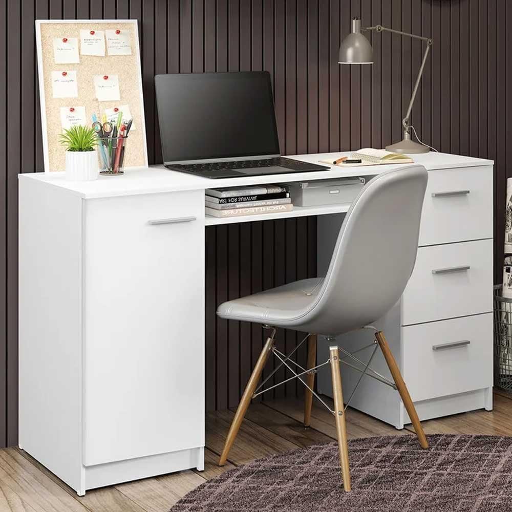Contemporary Office Computer Desk - Study Desk/Computer Table for Home Office or Study Room