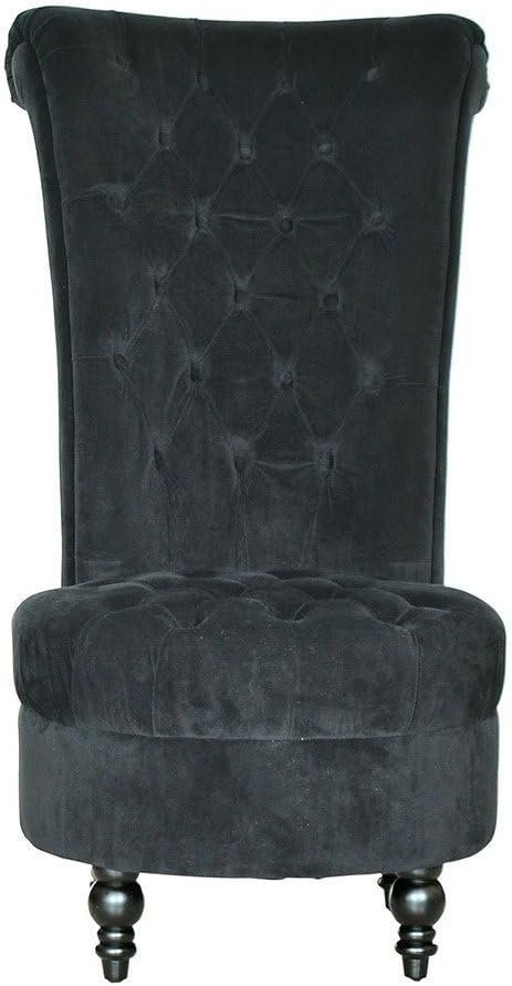 Orchid High Back Tufted Accent Chair - Stylish Upholstered Accent Chair, Custom Design for Living Room or Office - Image 2