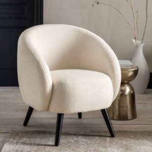 Kustom Deco Luxury Accent Chair - Stylish Upholstered Accent Chair, Custom Design for Living Room or Office
