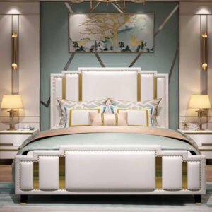 Dream Siesta American Style Luxurious Bed - Customizable Design for UAE Bedrooms