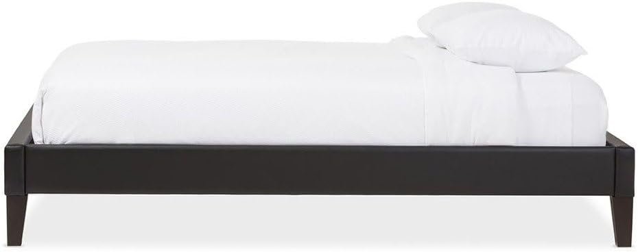 Tranquil Twist Modern Contemporary Fabric Upholstered Bed - Customizable Design for UAE Bedrooms - Image 5