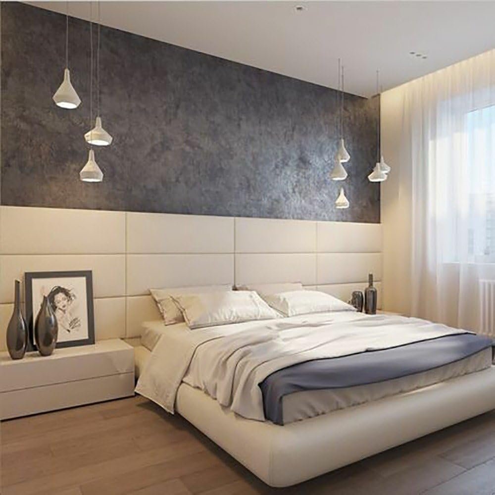 Nature Royal WallPanel Headboard Bed in Beige - Customizable Design for UAE Bedrooms