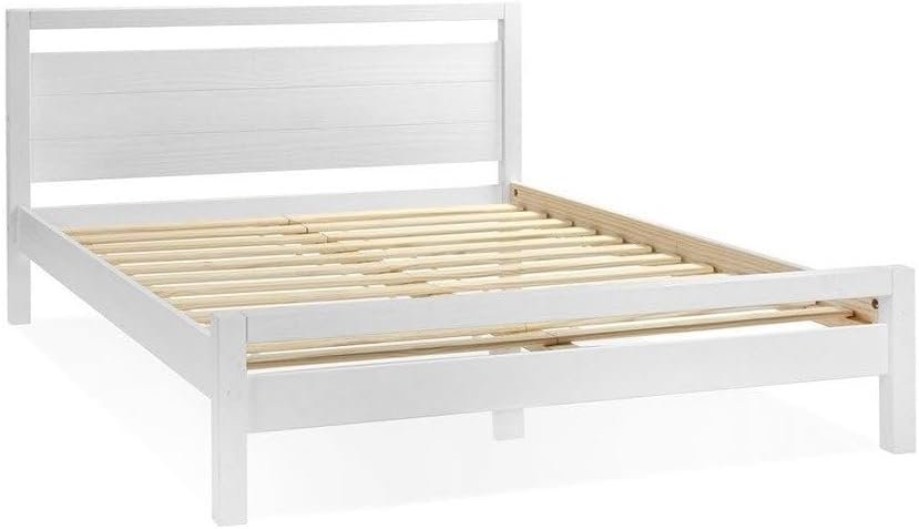 Whisper Waves Solid Wood Loft Platform Bed - Customizable Design for UAE Bedrooms - Image 2