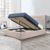 Malcolm Hydraulic Storage Fabric Bed - Customizable Design for UAE Bedrooms