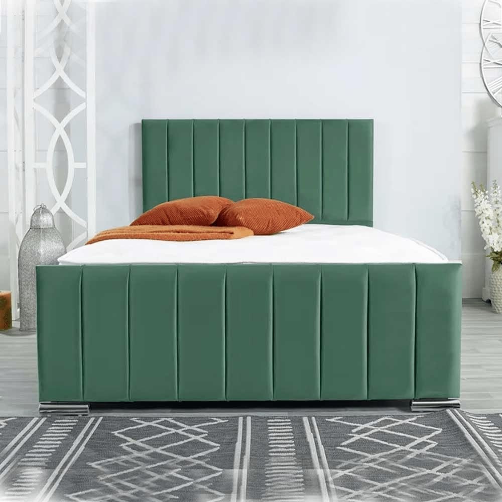 Luna Upholstered bed - Customizable Design for UAE Bedrooms
