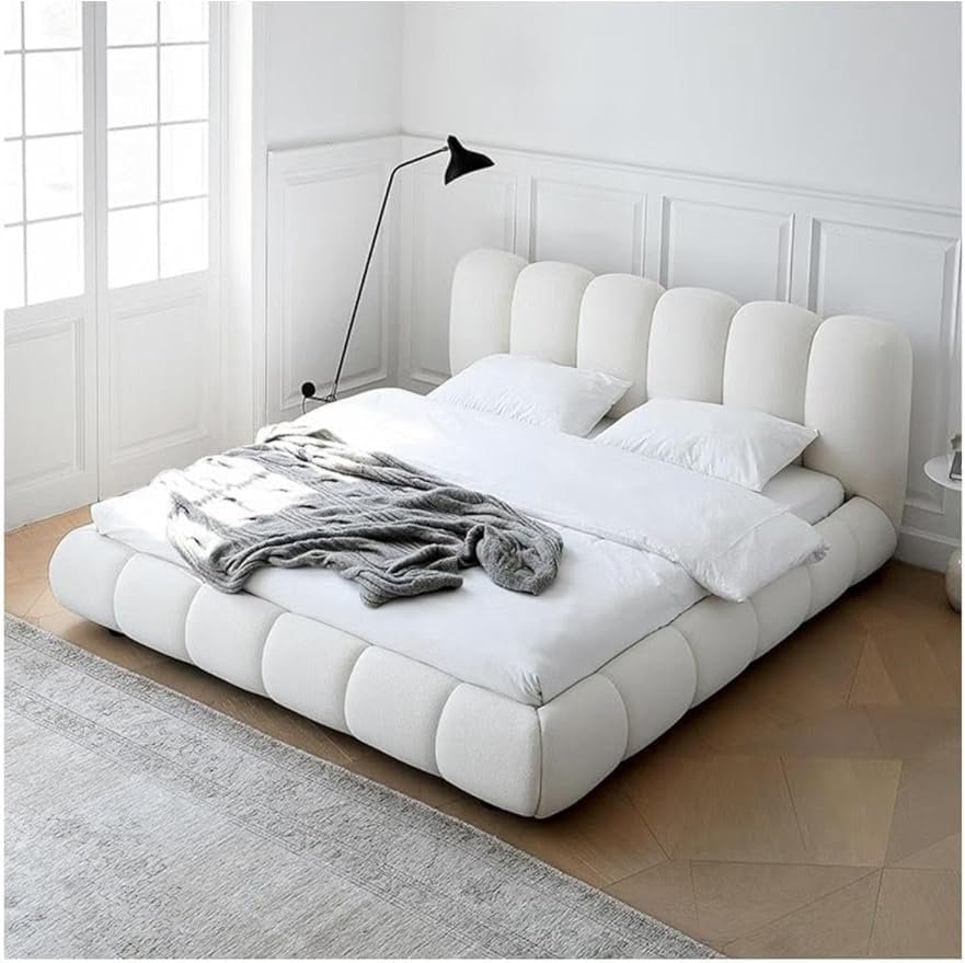 Infinity Bed Velvet King/Queen Size - Customizable Design for UAE Bedrooms - Image 3