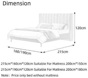 Majestic Velvet Bed - Customizable Design for UAE Bedrooms - Image 2