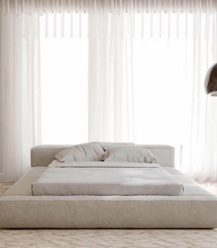 The Oasis Platform Bed - Customizable Design for UAE Bedrooms