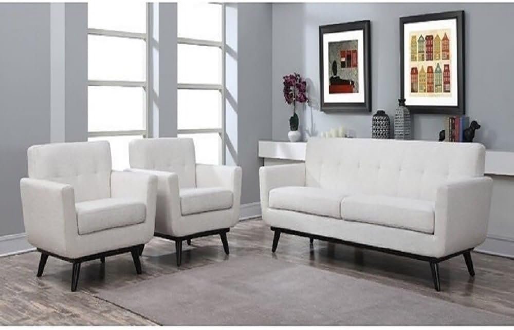 Dexter Club 5-Seater Sofa - Custom Upholstered Sofa for Living Room, Elegant Design with Premium Comfort - Image 2