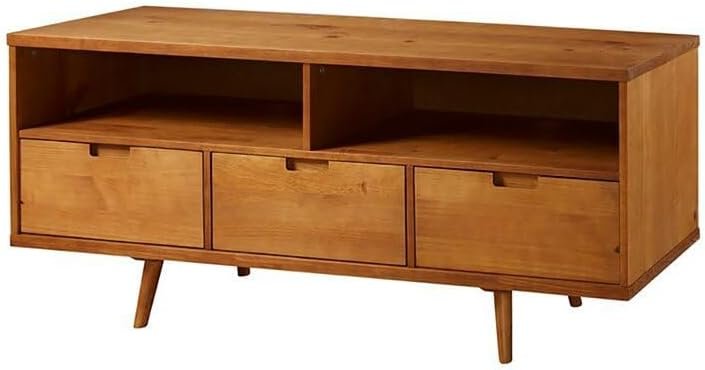 Solid Ply Wood TV Console - Wall-Mounted or Freestanding TV Unit with Storage, Includes Home Installation - Image 2