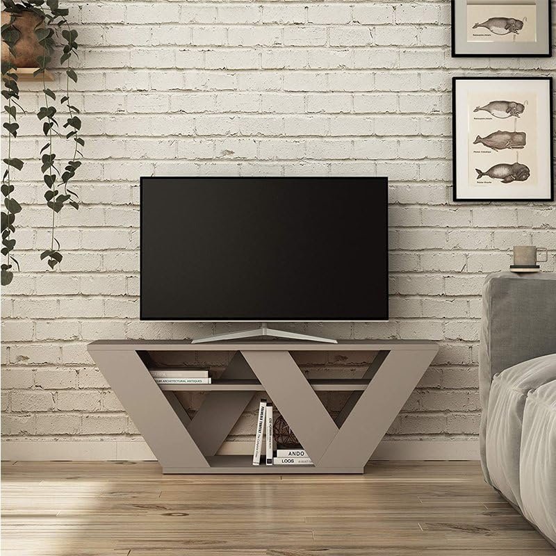 Modern Designed Tv Stand - Wall-Mounted or Freestanding TV Unit with Storage, Includes Home Installation - Image 3