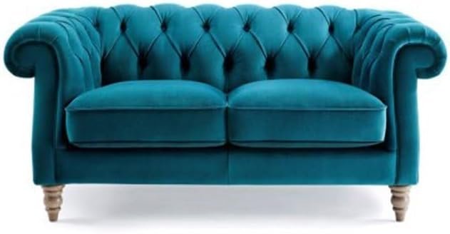 Button Tufted Velvet Sofa - Custom Upholstered Sofa for Living Room, Elegant Design with Premium Comfort - Image 2
