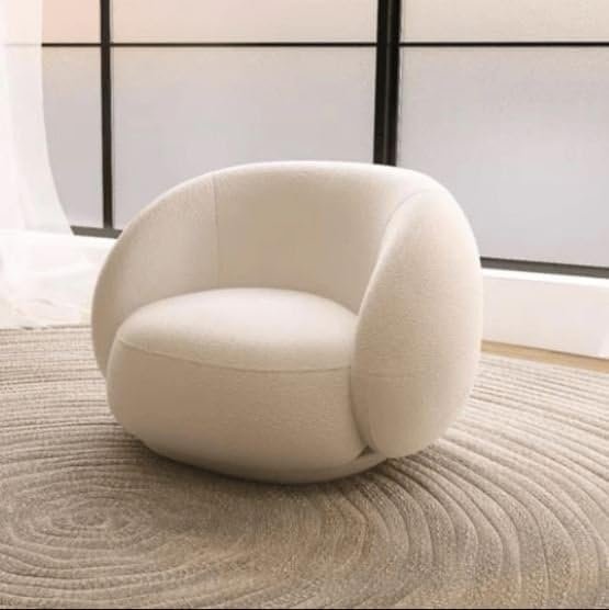 Noble Luxury Fabric Cloud Shaped Sofa - Custom Upholstered Sofa for Living Room, Elegant Design with Premium Comfort - Image 4
