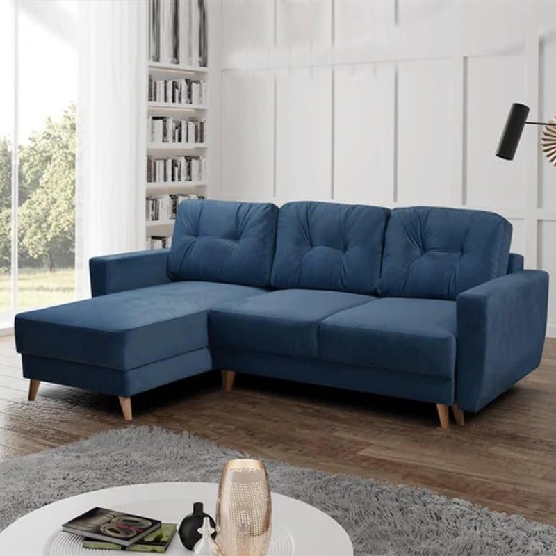 4-Seater Corner Sectional Sofa - Customizable Sectional Sofa for Living Room, Premium Upholstery, L-Shape Design