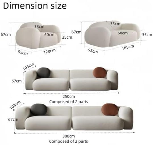 Ember Fleece Fabric Sofa - Customizable Sectional Sofa for Living Room, Premium Upholstery, L-Shape Design - Image 2