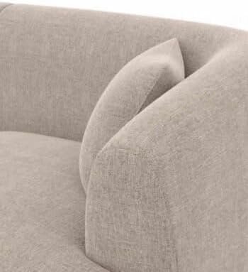 Cabriole Sectional U Shape Sofa - Customizable Sectional Sofa for Living Room, Premium Upholstery, L-Shape Design - Image 4
