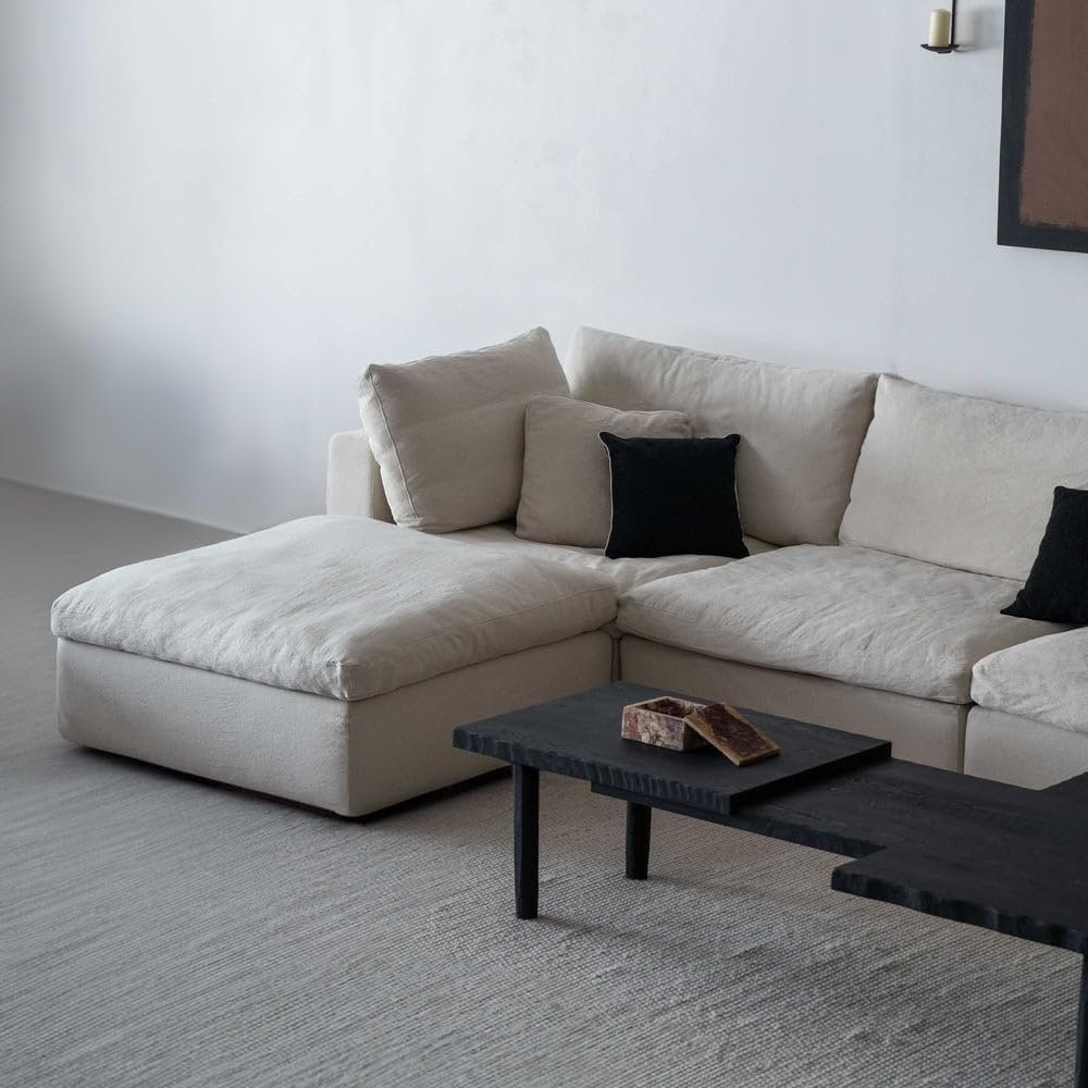Cloud Heavenly Feather Sofa-Modular - Customizable Sectional Sofa for Living Room, Premium Upholstery, L-Shape Design - Image 5