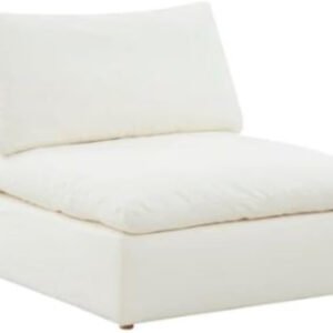 Cloud Feather Single Seat - Customizable Sectional Sofa for Living Room, Premium Upholstery, L-Shape Design