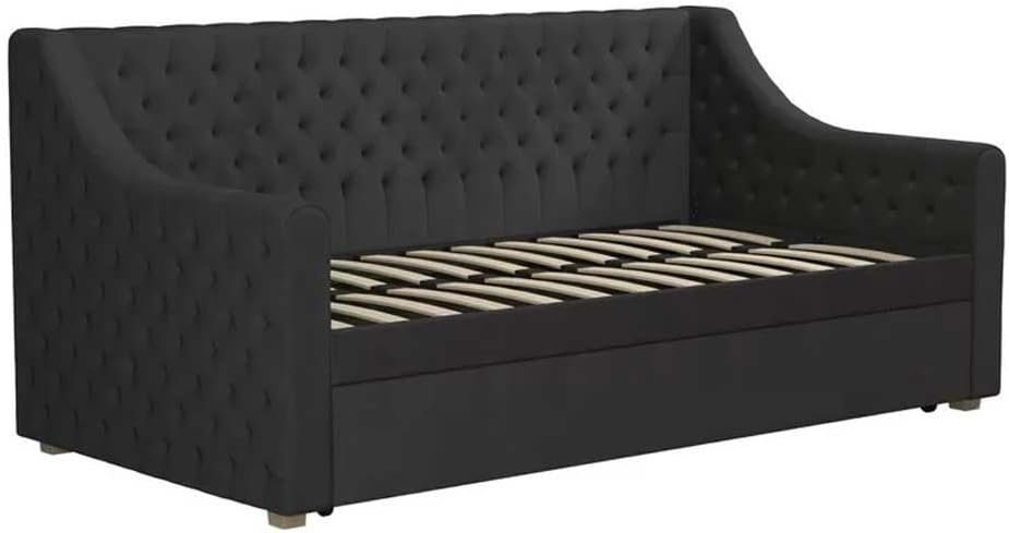 Upholstered Single Daybed - Versatile Upholstered Daybed, Perfect for Lounging or Guest Rooms - Image 3