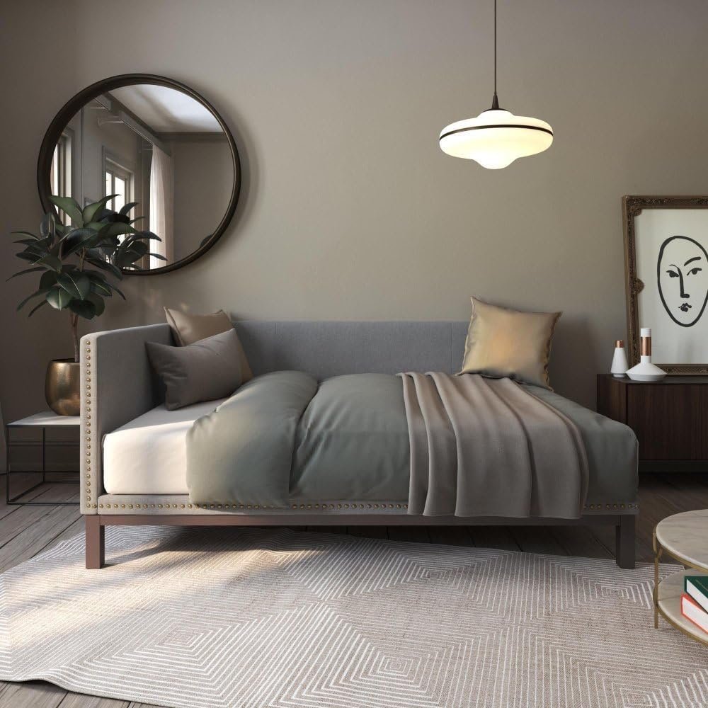 Dayton Full-size Upholstered Daybed - Versatile Upholstered Daybed, Perfect for Lounging or Guest Rooms - Image 2