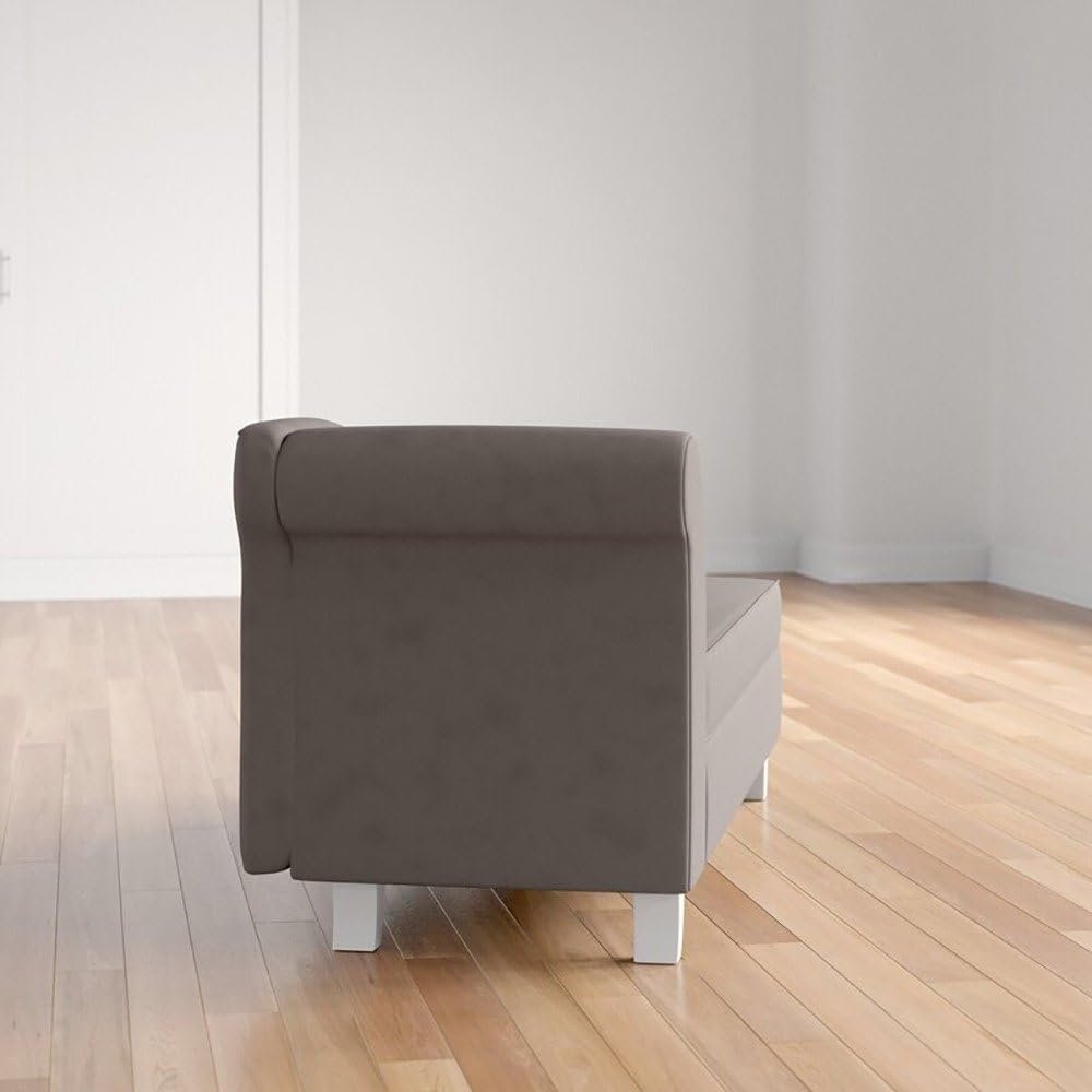 Verona One Left Arm Chaise Lounge - Elegant Upholstered Chaise Lounge Chair, Custom Design for Living or Bedroom - Image 7