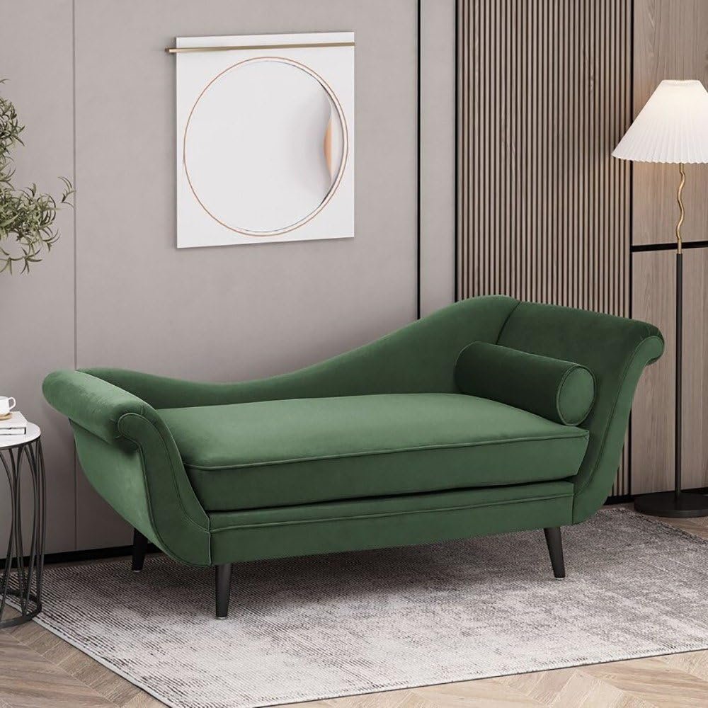 Everly Quinn Chaise Lounge - Elegant Upholstered Chaise Lounge Chair, Custom Design for Living or Bedroom - Image 6