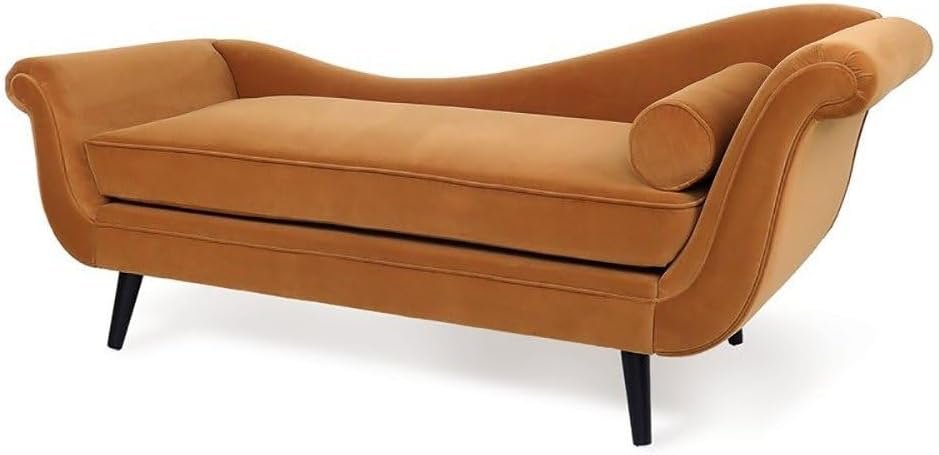 Everly Quinn Chaise Lounge - Elegant Upholstered Chaise Lounge Chair, Custom Design for Living or Bedroom - Image 8