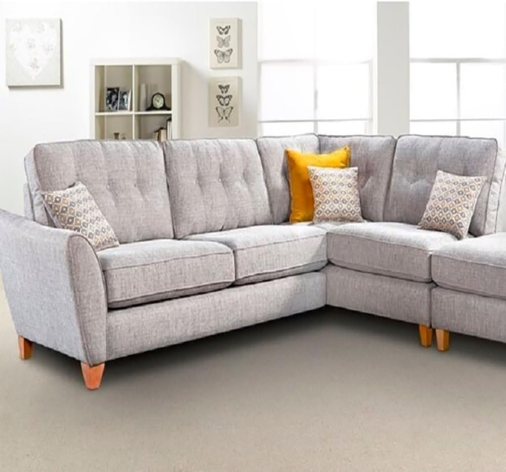 Gaelle Corner Sectional Sofa - Customizable Sectional Sofa for Living Room, Premium Upholstery, L-Shape Design