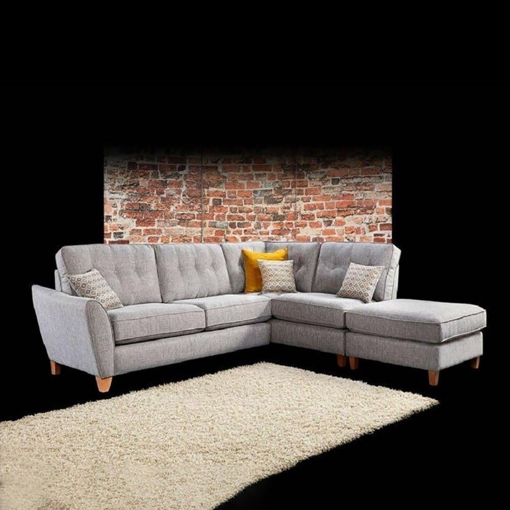 Gaelle Corner Sectional Sofa - Customizable Sectional Sofa for Living Room, Premium Upholstery, L-Shape Design - Image 3