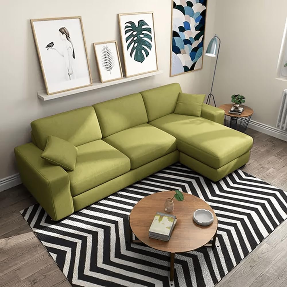 Leisure Modern Sectional Sofa - Customizable Sectional Sofa for Living Room, Premium Upholstery, L-Shape Design