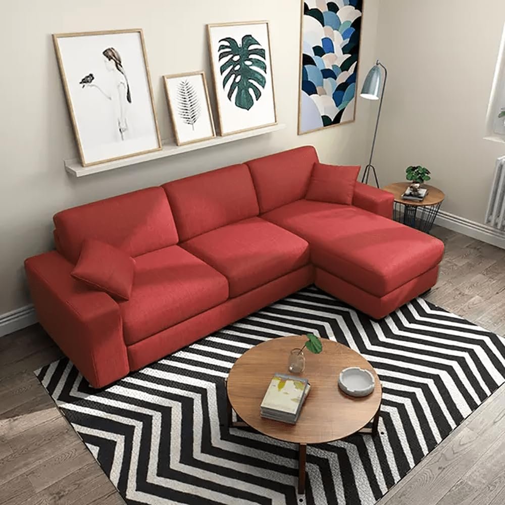 Leisure Modern Sectional Sofa - Customizable Sectional Sofa for Living Room, Premium Upholstery, L-Shape Design - Image 4