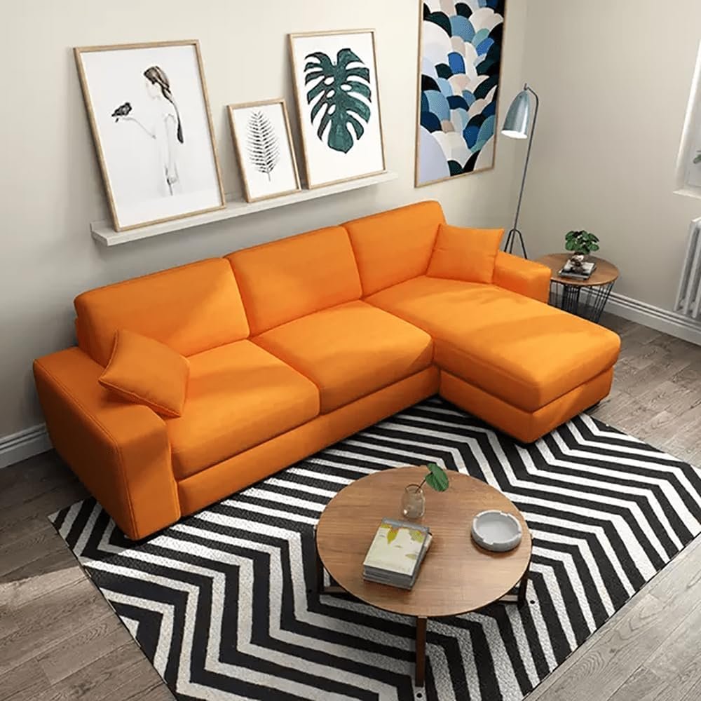 Leisure Modern Sectional Sofa - Customizable Sectional Sofa for Living Room, Premium Upholstery, L-Shape Design - Image 5