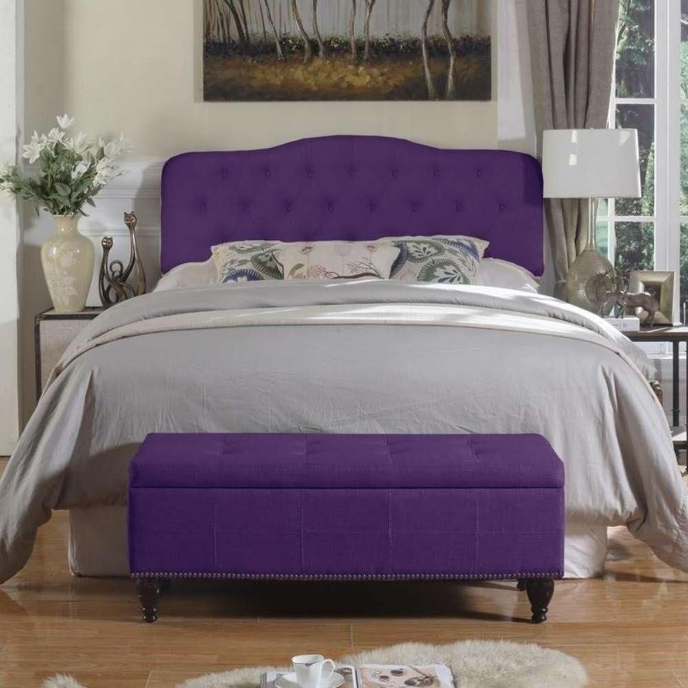 Bunlap Upholstered Storage Bench - Upholstered Ottoman or Bench, Multi-Purpose Seating for Living Room or Bedroom