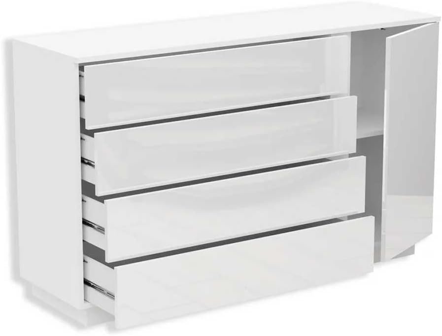 Kustom Deco Organizer and Storage Cabinet - Chest of Drawers with Ample Storage, Modern Bedroom Organizer - Image 3