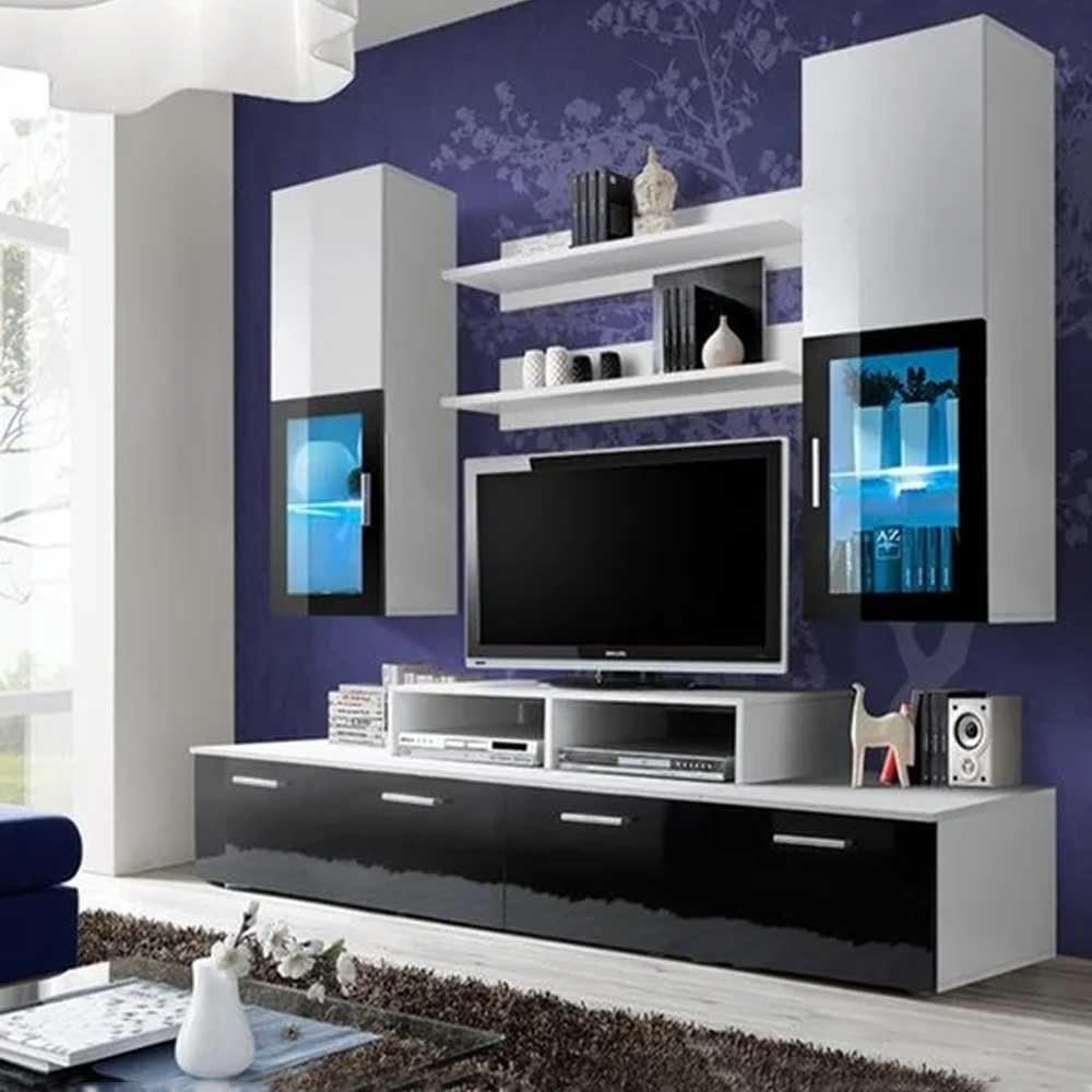 Austwell Entertainment TV Unit - Wall-Mounted or Freestanding TV Unit with Storage, Includes Home Installation - Image 3