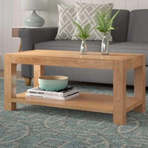 Kustom Deco Sydney Center Table - Elegant Coffee Table for Living Room, Modern Centerpiece Design
