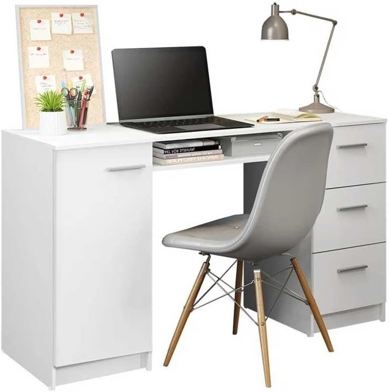 Contemporary Office Computer Desk - Study Desk/Computer Table for Home Office or Study Room - Image 3