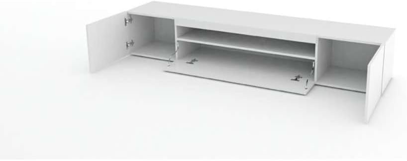 Cribbs TV Stand for TVs up to 88" - Wall-Mounted or Freestanding TV Unit with Storage, Includes Home Installation - Image 4