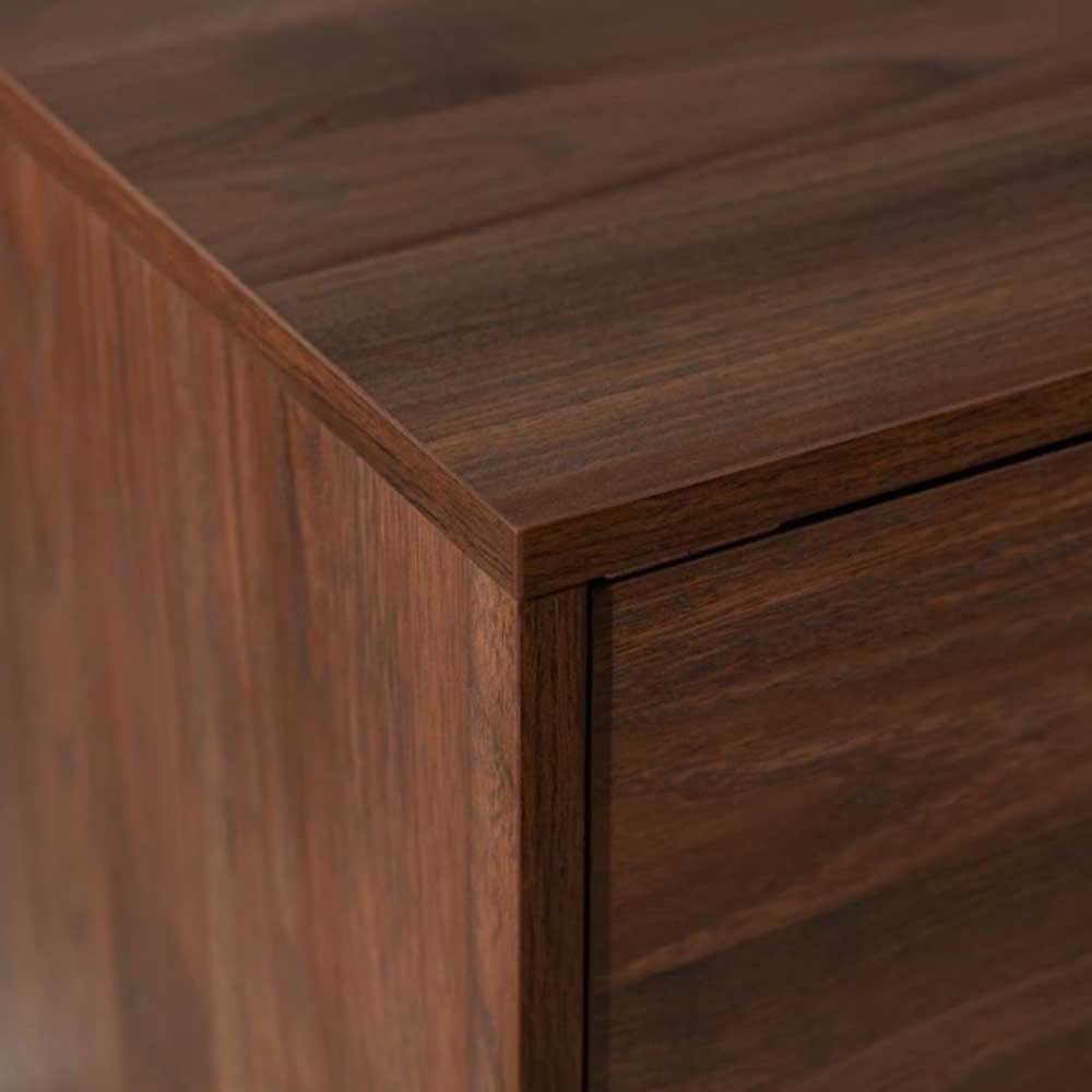 Carrington Mid-Century Modern TV Console - Wall-Mounted or Freestanding TV Unit with Storage, Includes Home Installation - Image 9