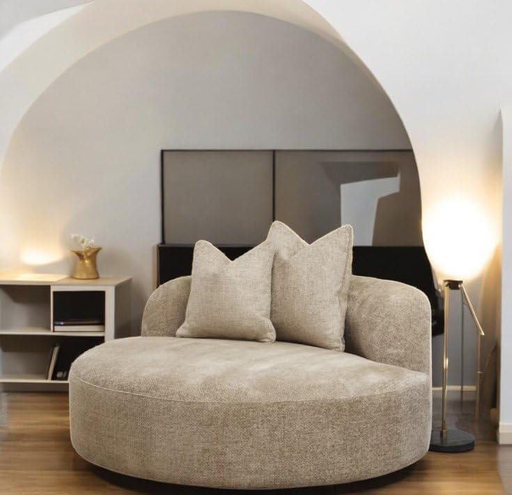 Vista Sofa Boucle Fabric - Custom Upholstered Sofa for Living Room, Elegant Design with Premium Comfort