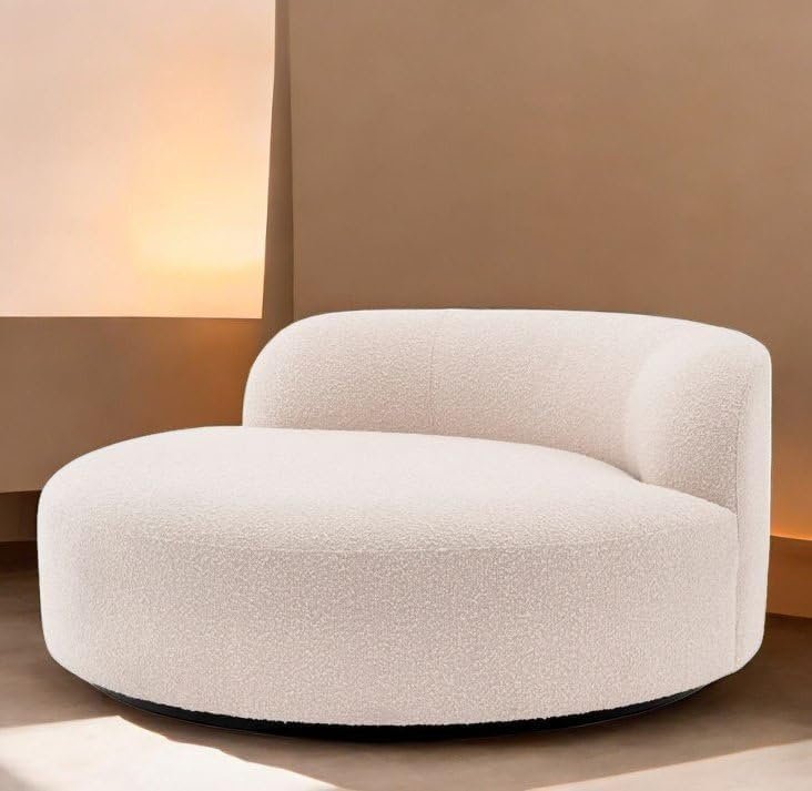 Vista Sofa Boucle Fabric - Custom Upholstered Sofa for Living Room, Elegant Design with Premium Comfort - Image 3