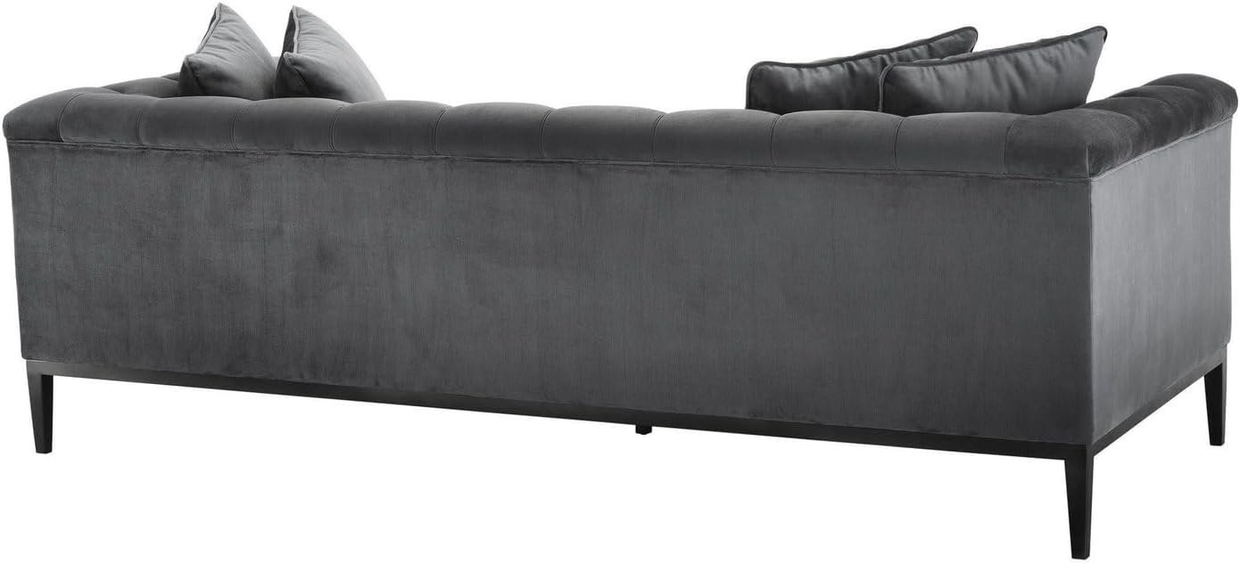 Sofa Cesare Granite Grey - Custom Upholstered Sofa for Living Room, Elegant Design with Premium Comfort - Image 5