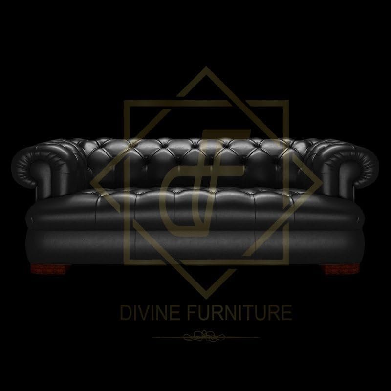 Chesterfield 3 Seater Stylish Sofa - Custom Upholstered Sofa for Living Room, Elegant Design with Premium Comfort - Image 5