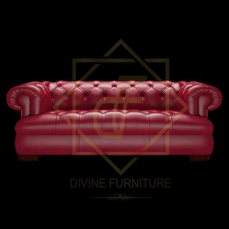 Chesterfield 3 Seater Stylish Sofa - Custom Upholstered Sofa for Living Room, Elegant Design with Premium Comfort - Image 6