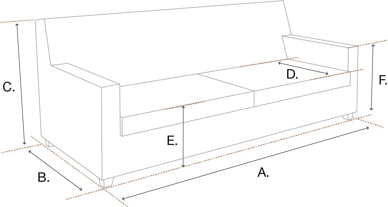 Sofa Taylor Lounge - Avalon White - Custom Upholstered Sofa for Living Room, Elegant Design with Premium Comfort - Image 2
