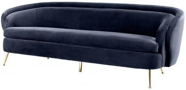 Orion Sofa - Savona midnight blue - Custom Upholstered Sofa for Living Room, Elegant Design with Premium Comfort - Image 4